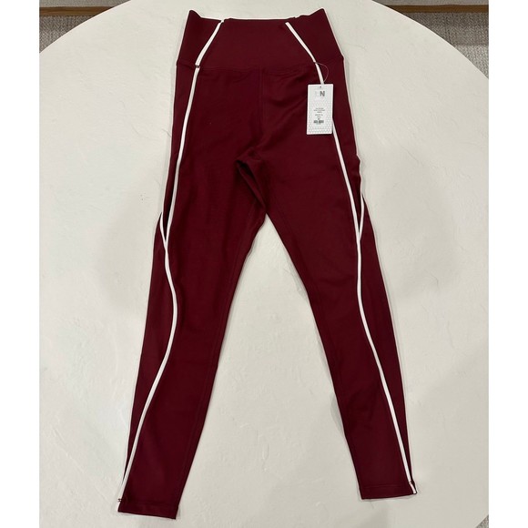Fashion Nova Sport Wine Can’t Be Beat Active Compression Legging - Picture 1 of 8